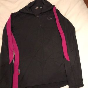 Ice breaker quarter zip sweater